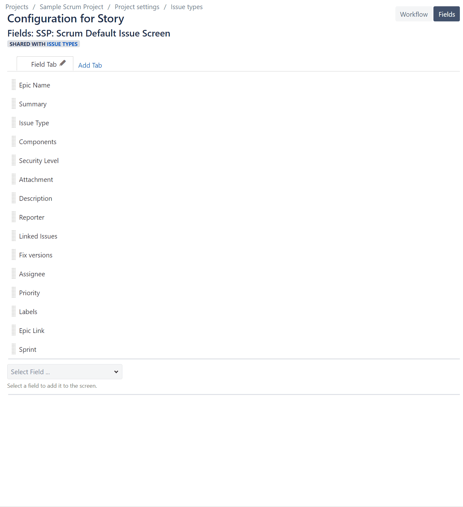 How to add time tracking field in Jira