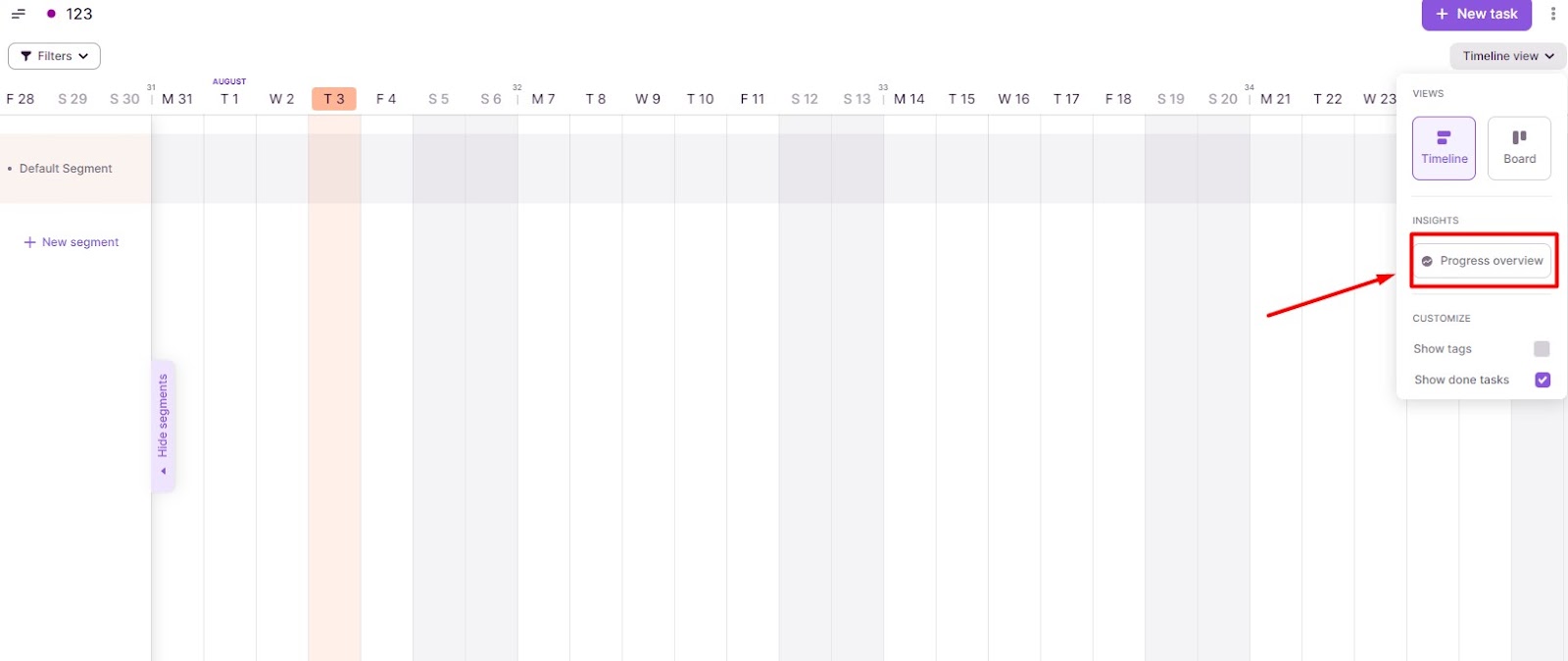 Toggl Track screenshot.