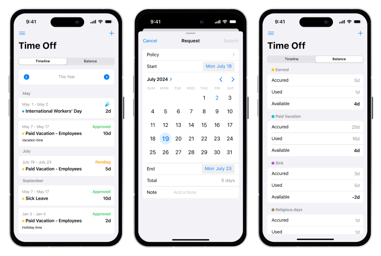 Clockify iPhone time tracker