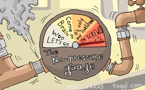 The Four Circles of Creative Hell [comic]