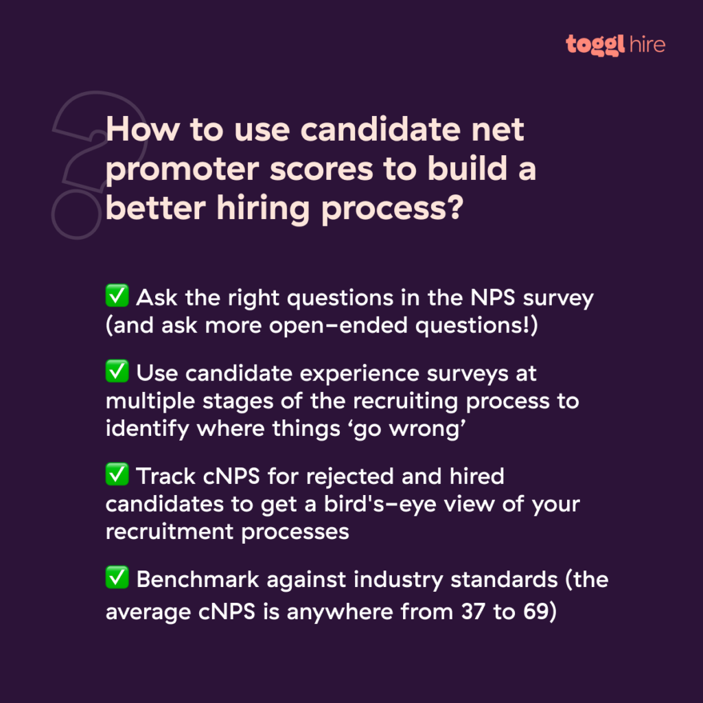 How to use candidate net promoter scores to build a better hiring process