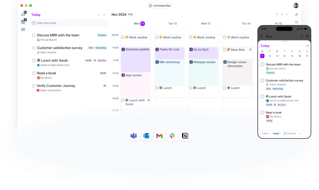 Akiflow time management app