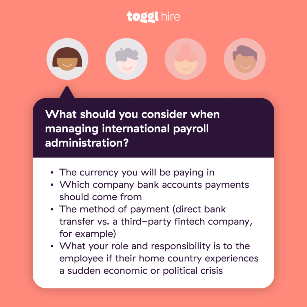 International payroll strategies