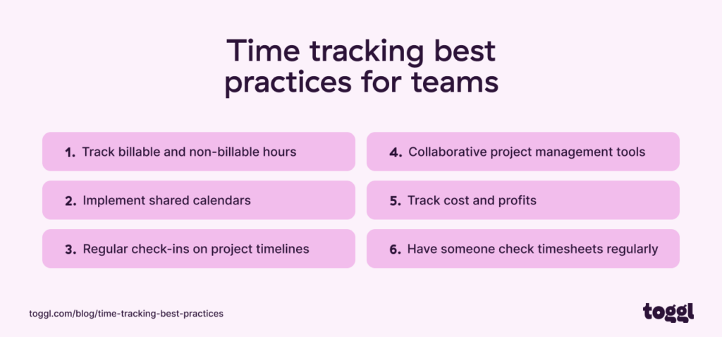 Time tracking best practices for teams