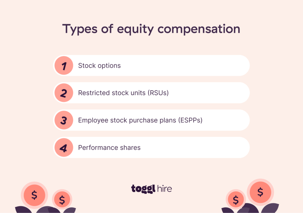 Types of equity compensation