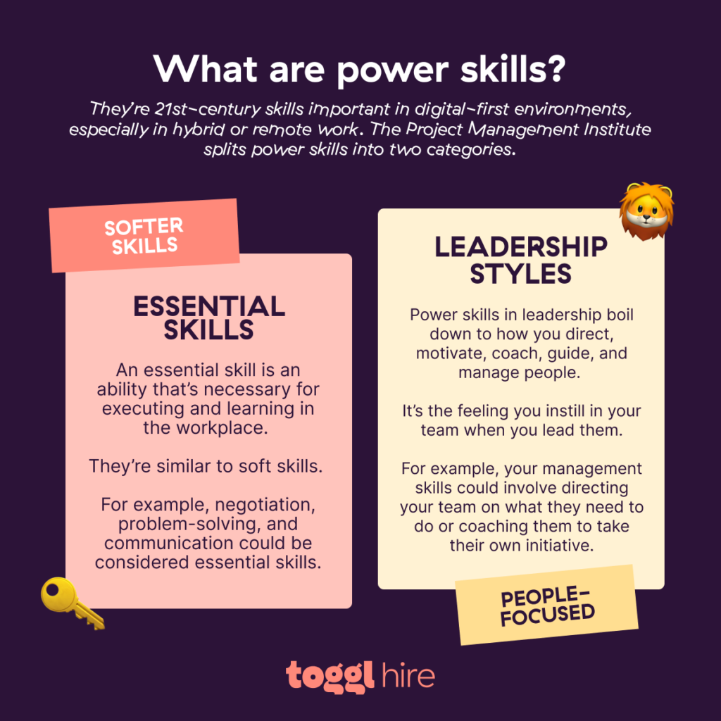 Types of power skills