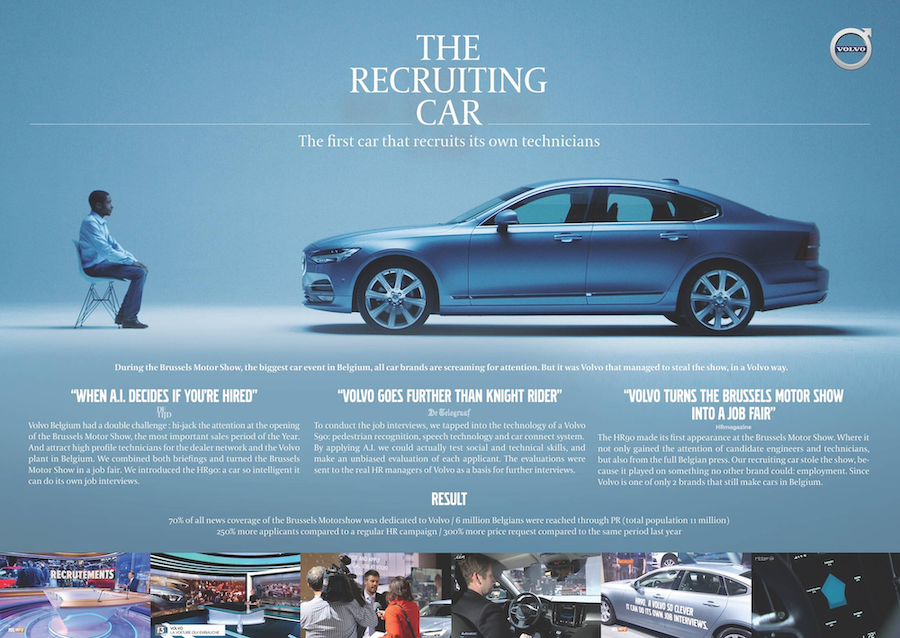 Volvo Creative Recruitment Campaign